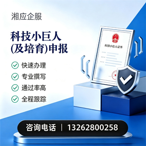 包头科技小巨人及培育企业申报服务